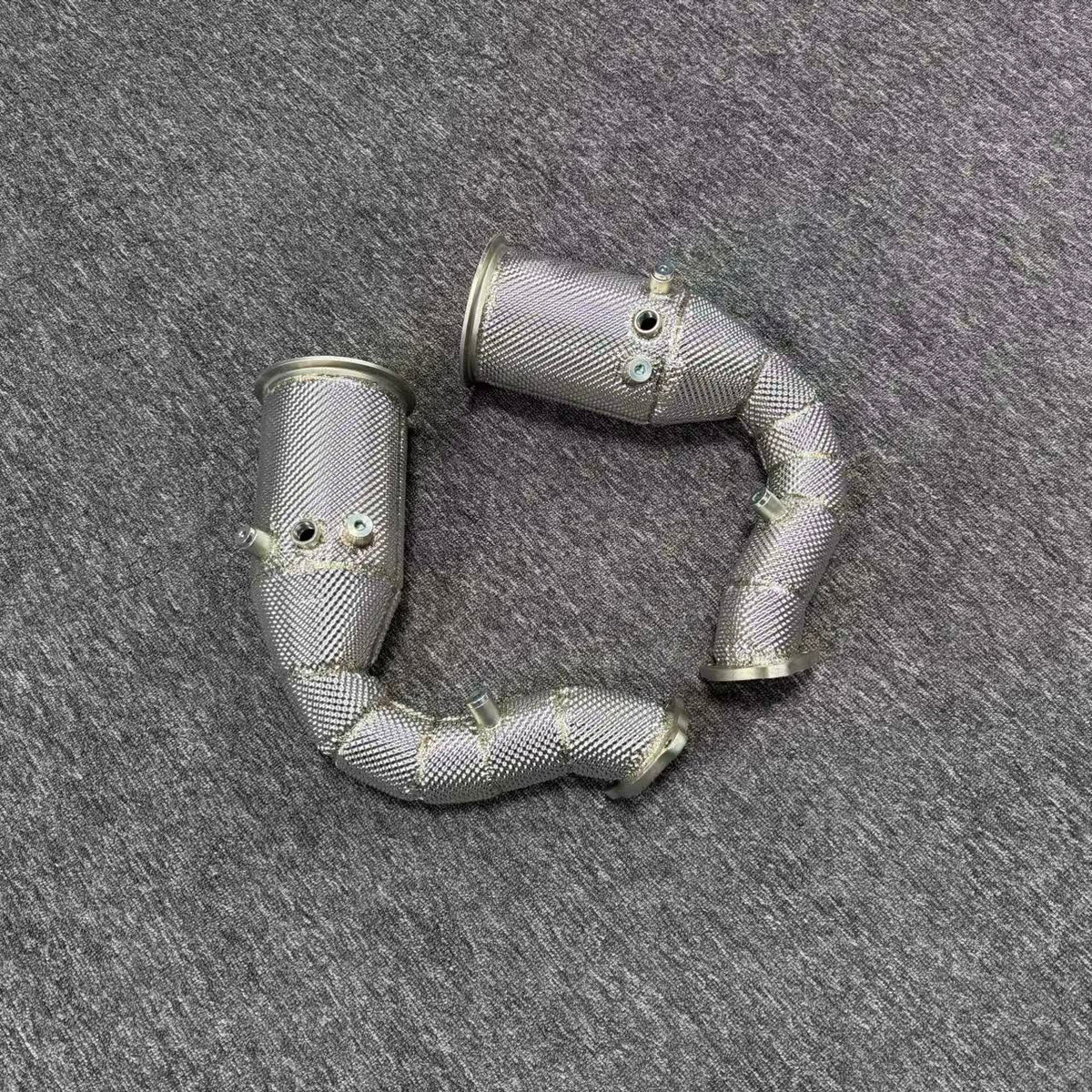 high flow catted downpipe for cayenne s v6
