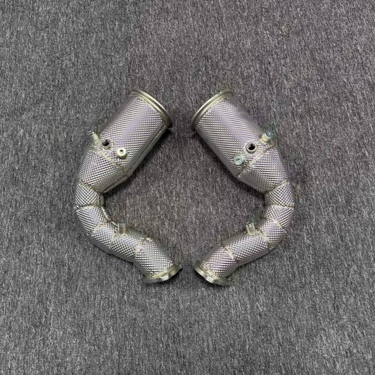 performance downpipe for porsche cayenne s 