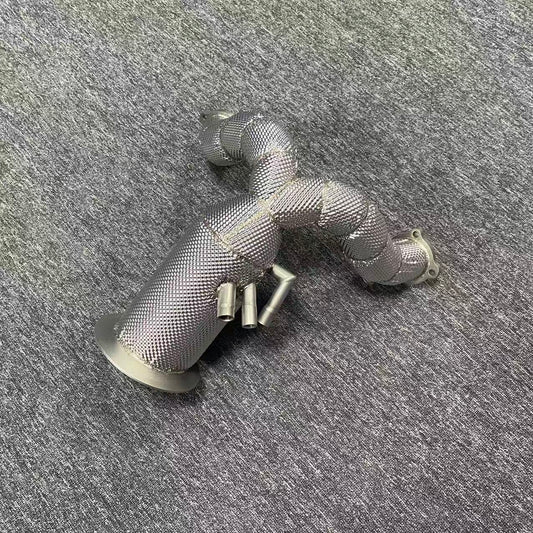 high flow catted downpipe for cayenne 3.0t v6