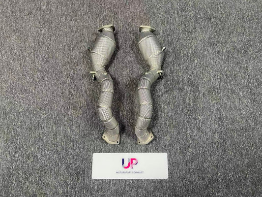 performance downpipe for 718 gt4 rs