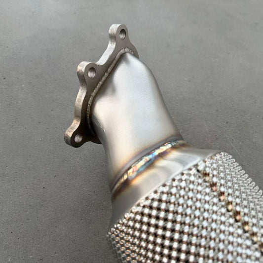 exhaust downpipe for nissan gtr r35