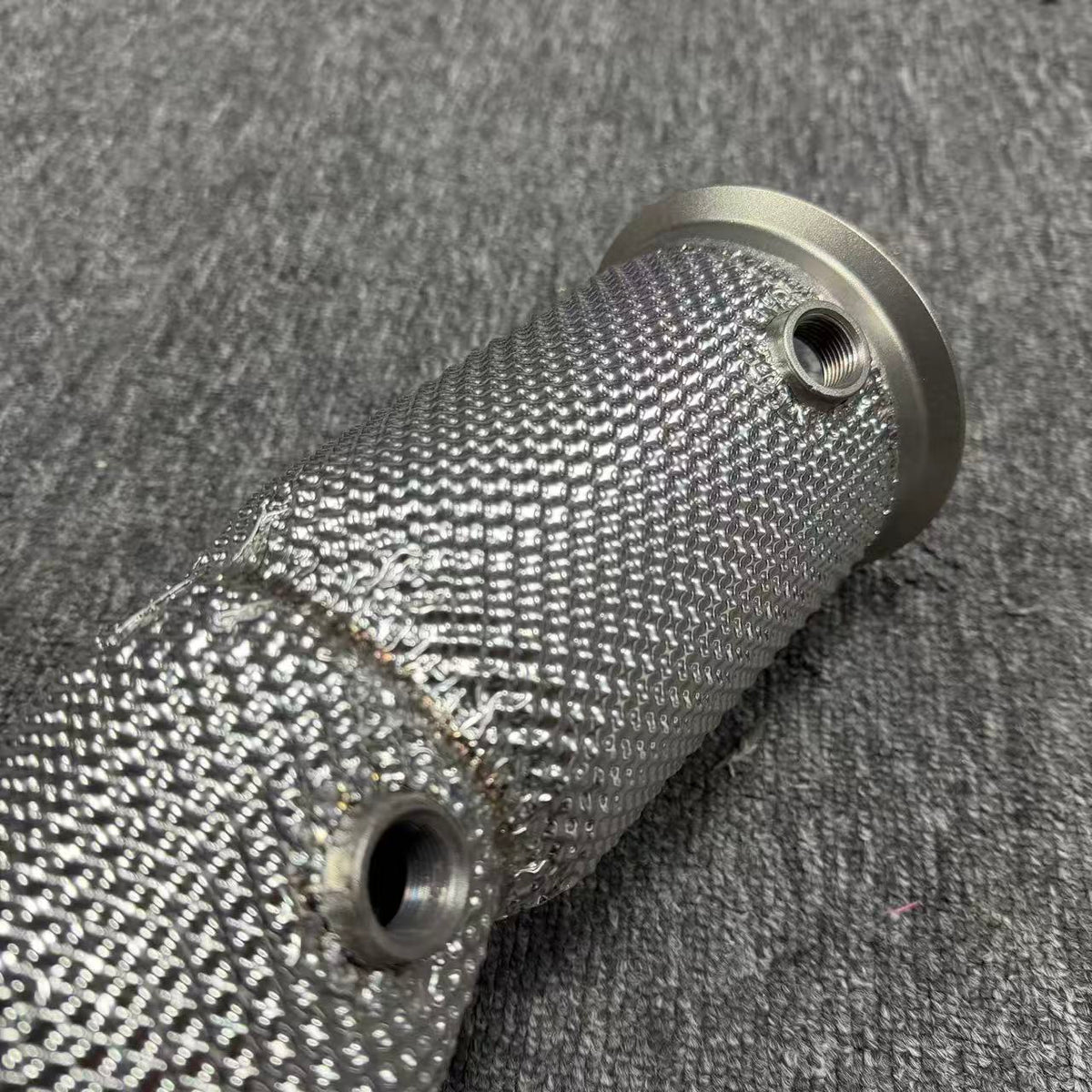3.5" racing downpipe for mclaren gt 4.0t v8