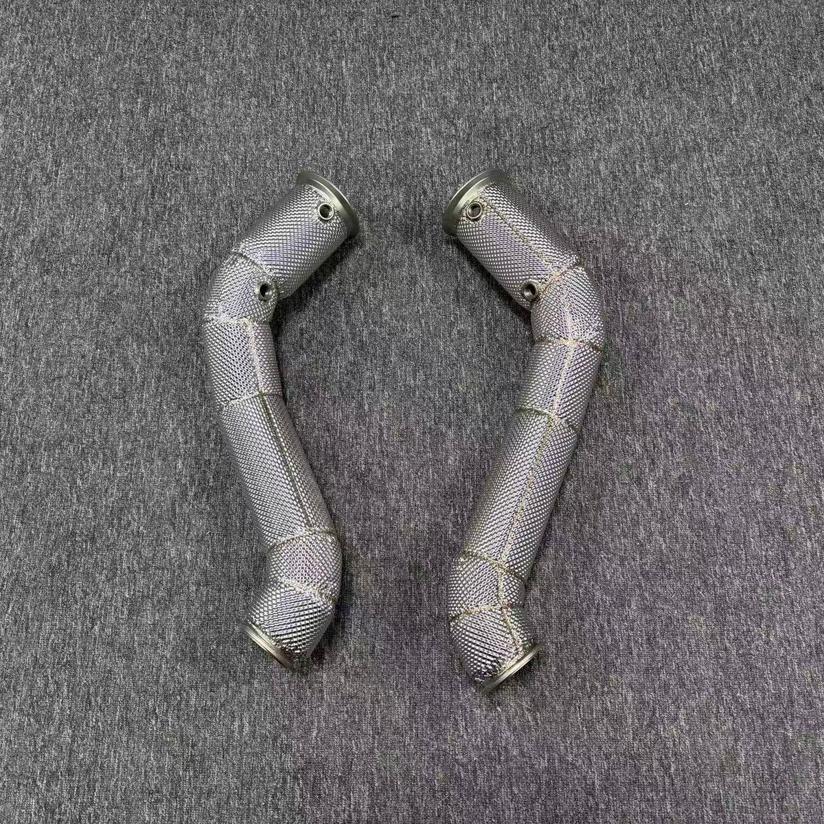 free flow downpipe for mclaren gt v8