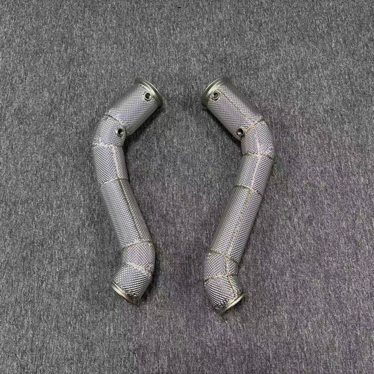 free flow downpipe for mclaren gt v8