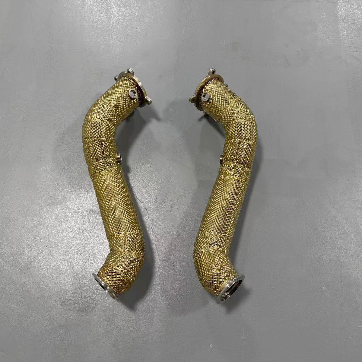 exhaust downpipe upgrade for mclaren 720s