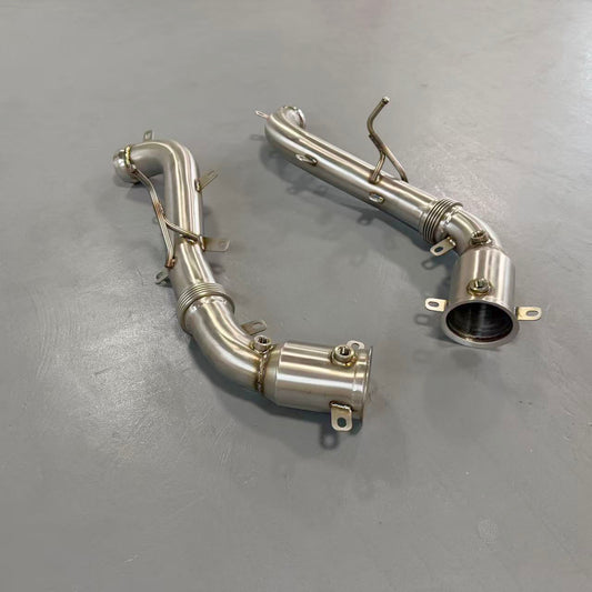 racing downpipe for mclaren 675lt