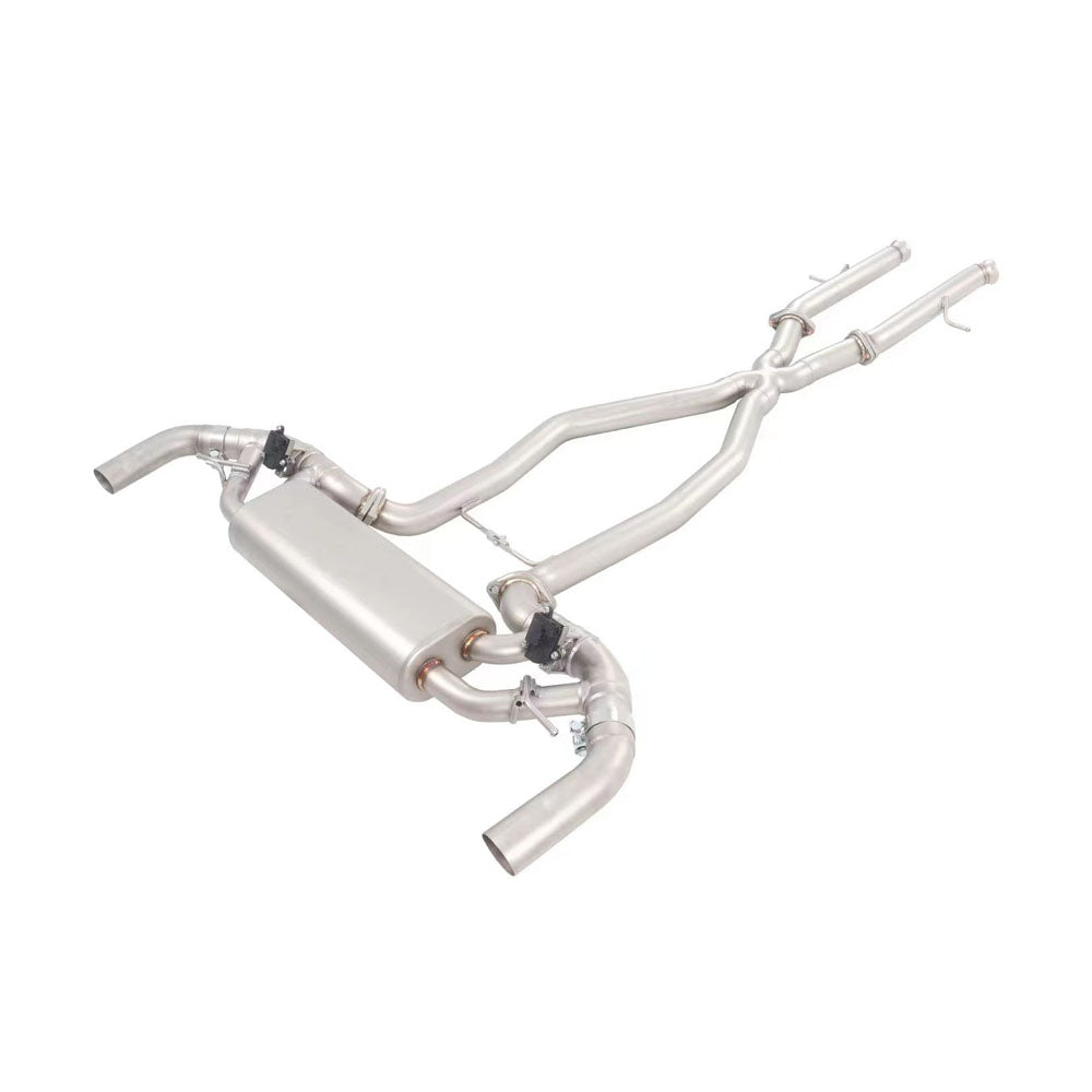 Valved Sport Catback Exhaust for Mercedes W166 X166 ML63 GLE63 5.5T