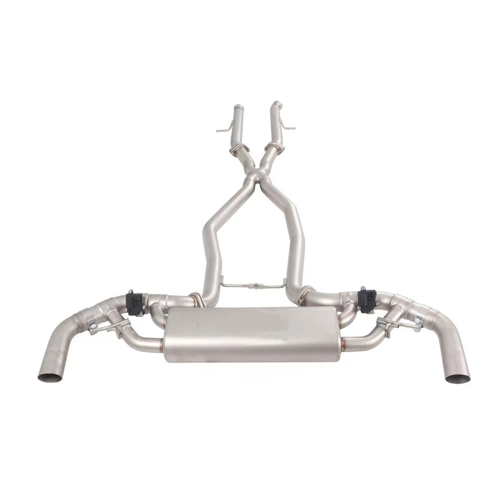 Valved Sport Catback Exhaust for Mercedes W166 X166 ML63 GLE63 5.5T