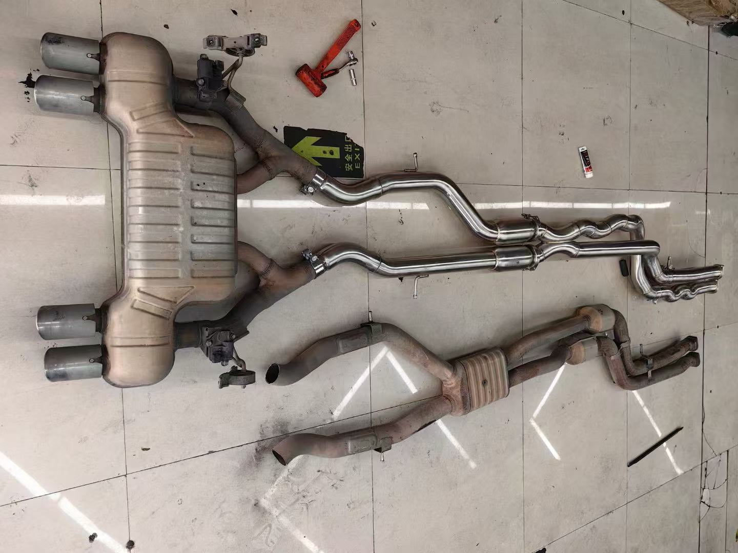 Equal Length Midpipe Exhaust For BMW F8X M2C/M3/M4 3.0T