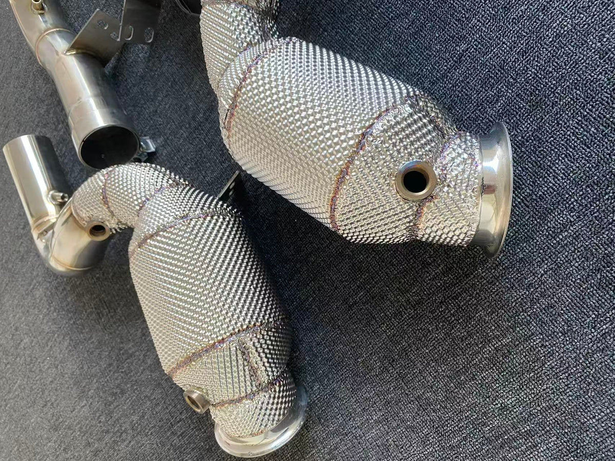 high flow cat downpipe for mercedes gle63s amg