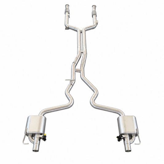 Valved Sport Catback Exhaust System for Mercedes Benz W205 C43 3.0T