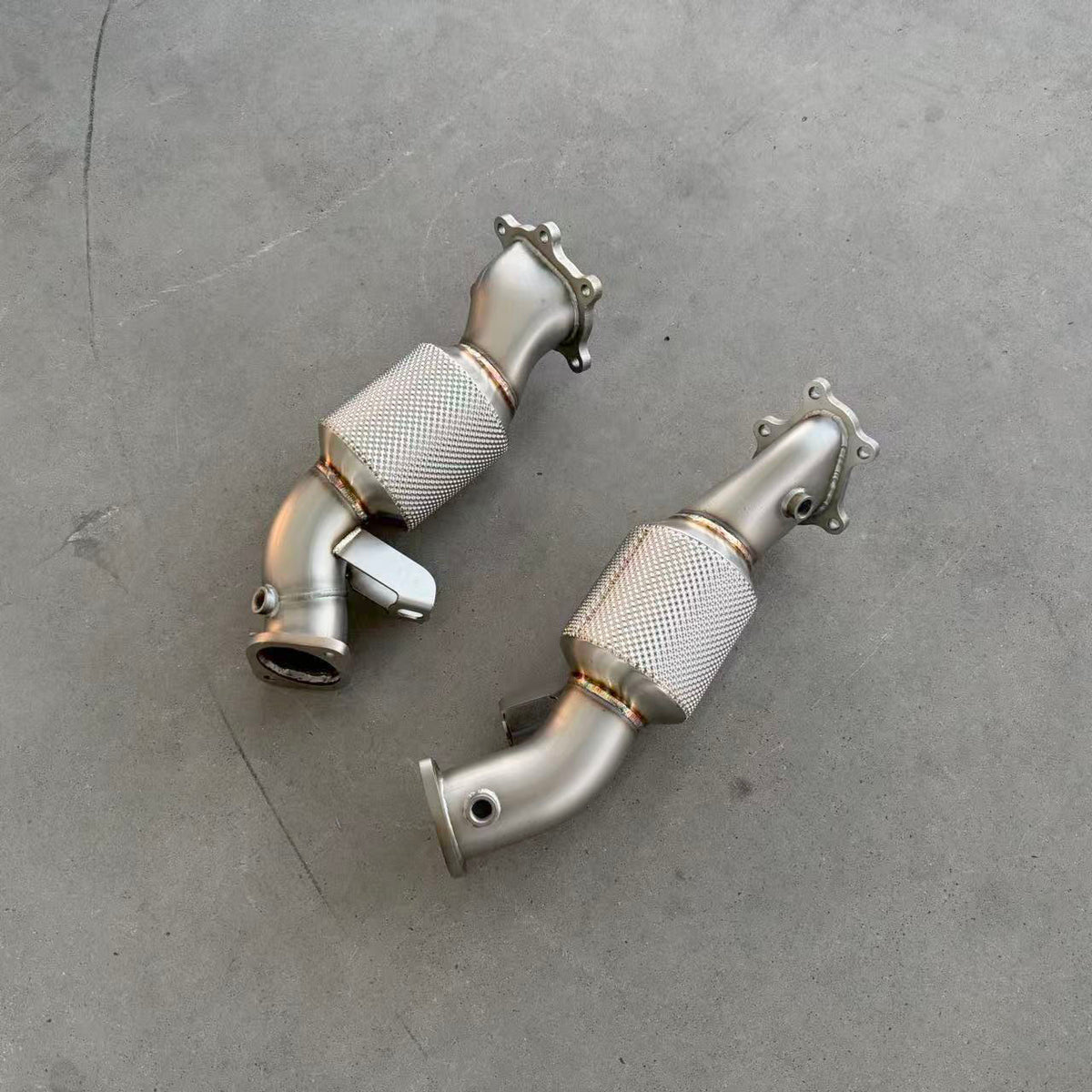 high flow catted downpipe for nissan gtr
