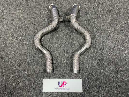 Mercedes Benz W222 S63 4.0T M177 Performance Downpipes